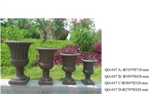 Light Weight Grc Planter Pots Qg-047