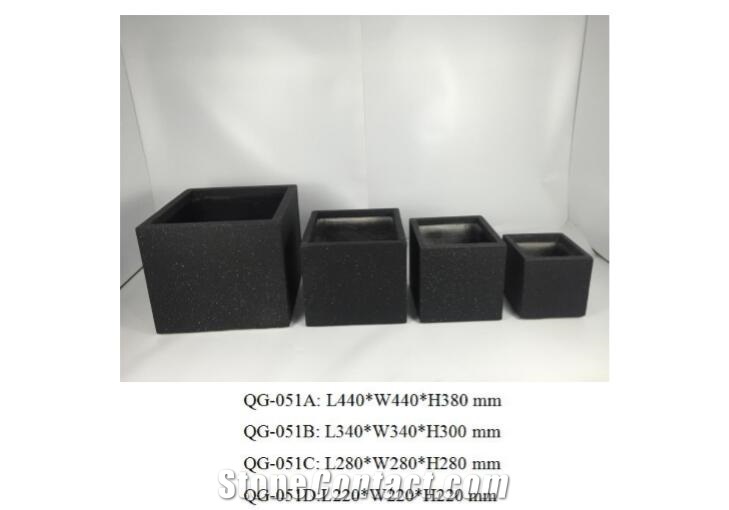 Light Weight Grc Planter Pots Qg-051
