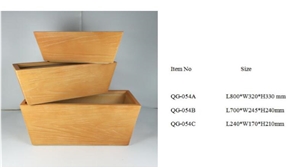 Light Weight Grc Planter Pots Qg-054