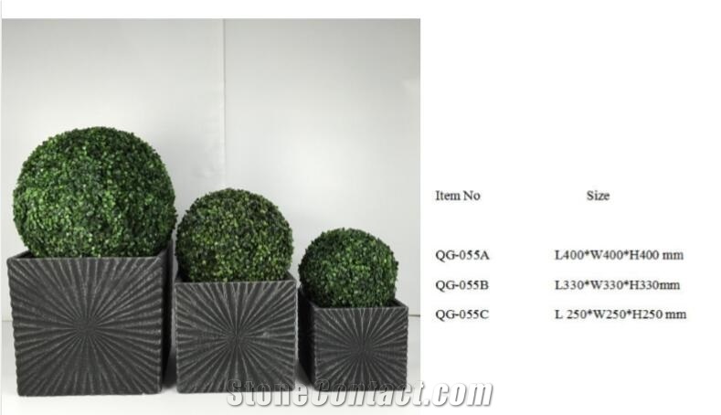 Light Weight Grc Planter Pots Qg-055