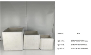 Light Weight Grc Planter Pots Qg-057