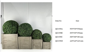Light Weight Grc Planter Pots Qg-058