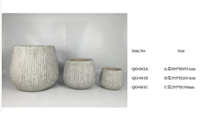 Light Weight Grc Planter Pots Qg-061