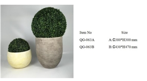 Light Weight Grc Planter Pots Qg-063