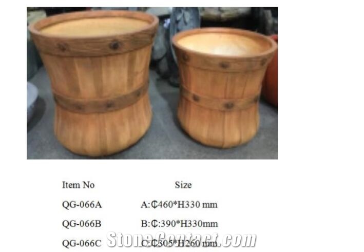 Light Weight Grc Planter Pots Qg-066