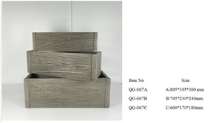 Light Weight Grc Planter Pots Qg-067