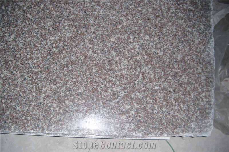Luoyuan Red Granite G664 Polished Half Slabs