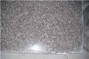 Luoyuan Red Granite G664 Polished Half Slabs