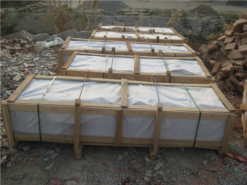 Zhangpu Red Granite G648 Polished Half Slabs