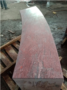 Red Porphyry Flower-Bed