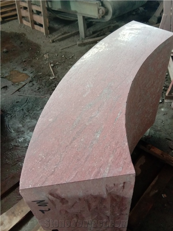 Red Porphyry Flower-Bed