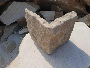 Yellow Sandstone Irregular Shpae Wall Cladding