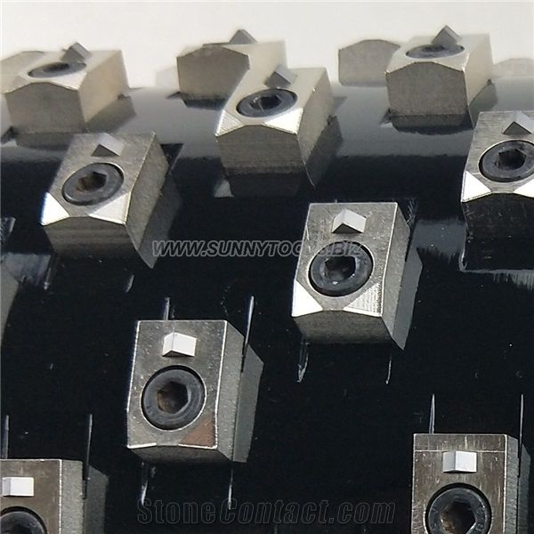 Bush Hammer Scratching Roller for Bridge Saw