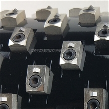 Bush Hammer Scratching Roller for Bridge Saw