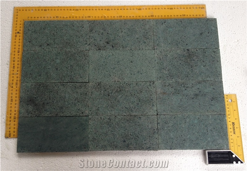 Green Stone Pedra Hijau Lisa Pool Coping, Pool Pavers