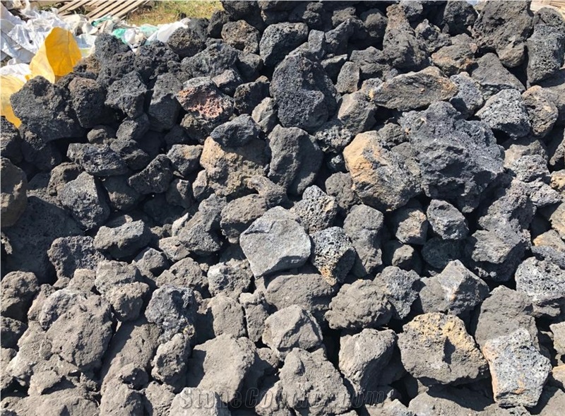 Pumice Stone, Indonesia Black Lava Rock