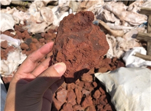 Red Lava Rock, Indonesia Pumice Stone