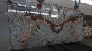 Smoky Blue Onyx Slabs