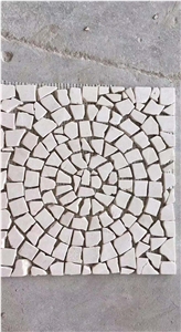 European Style Irregular Tumble Marble Mosaic