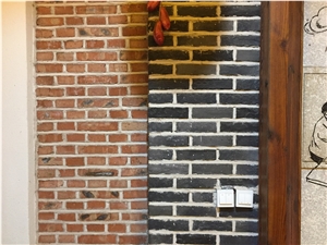 Clay Brick for Wall Cladding, Brick Veneer Decor