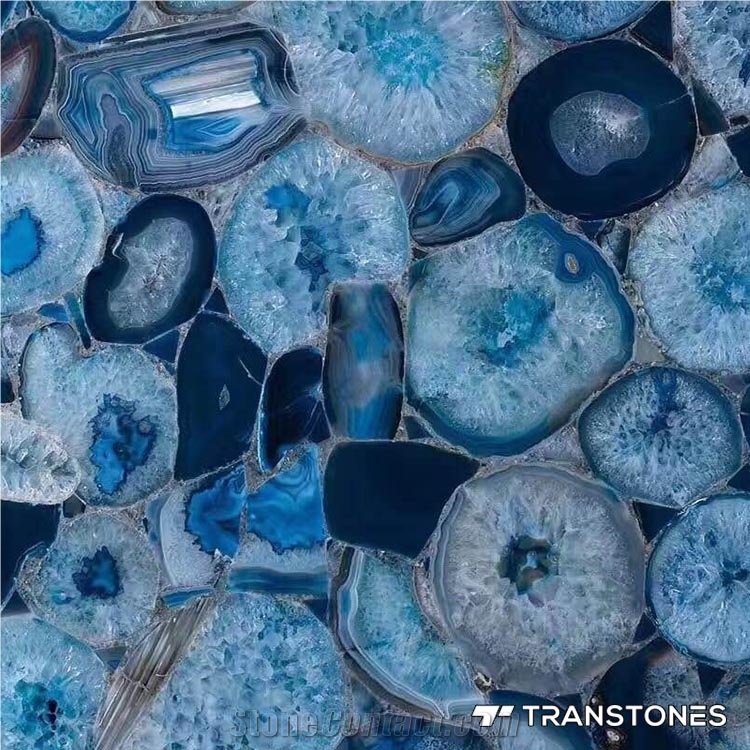 Artificial Natural Stone Agate Sheet for Table Top