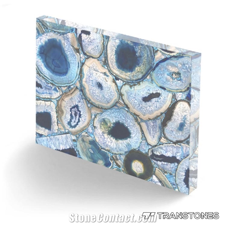 Artificial Natural Stone Agate Sheet for Table Top