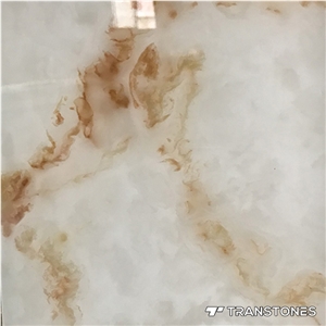 Hot Sale Translucent Polished Artificial Onyx