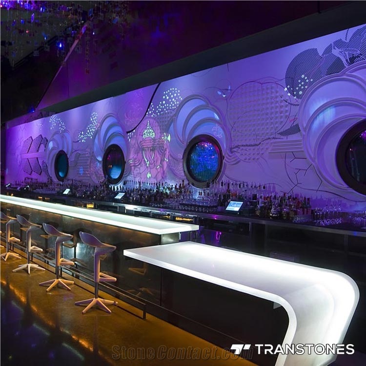 Translucent Acrylic Panel for Reception Hall