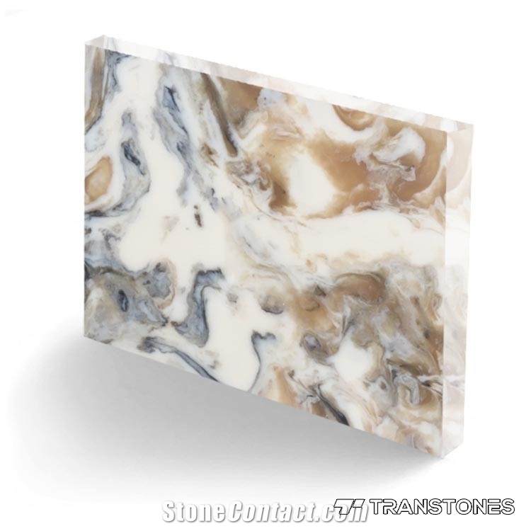 Translucent Artificial Onyx Polished Alabaster