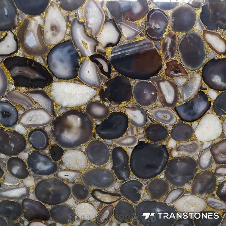 Translucent Backlit Onyx Agate Marble Stone
