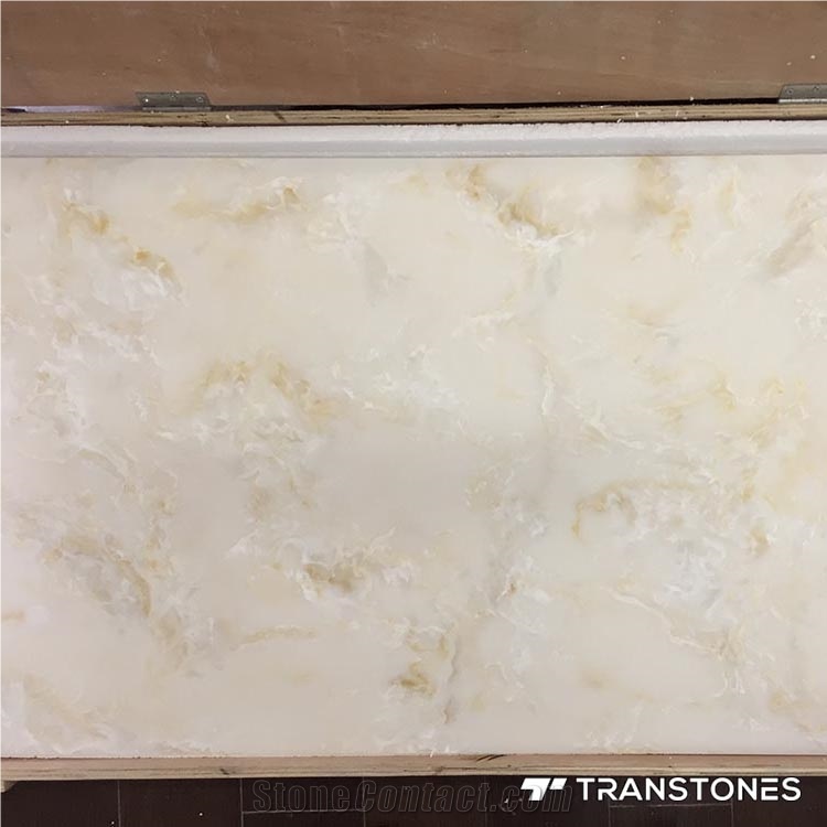 Translucent Customized Column Wall Panel Decors