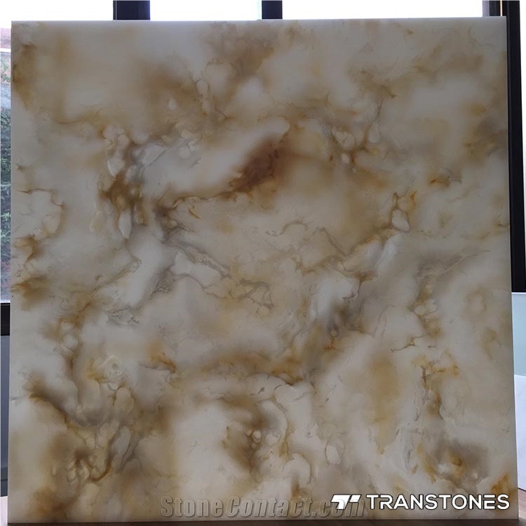 Translucent Customized Column Wall Panel Decors