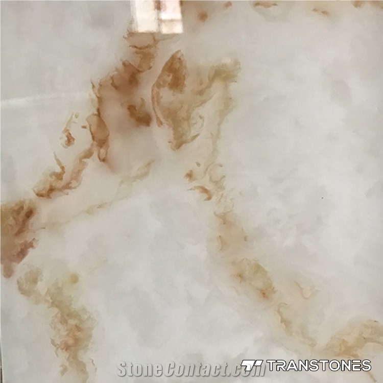 Translucent Sheet for Interior Counter Top Decor