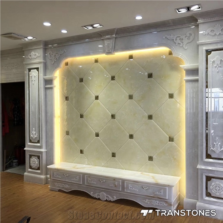 Translucent Stone High Gloss Alabaster Stone