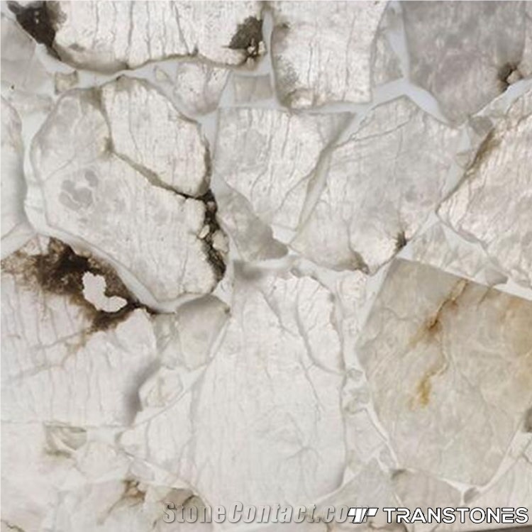Transtones Natural Semiprecious Stone for Interior Decors