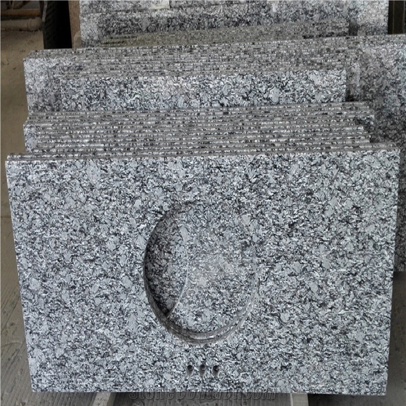 Pre Cut Lows Granite Countertops Spray Wave Stone
