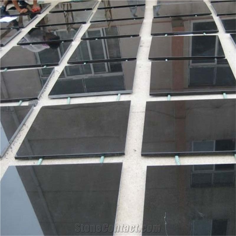 Shanxi Black Granite Tiles For Superior Ground