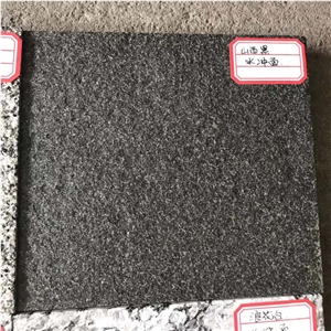 Shanxi Black Granite Tiles For Superior Ground