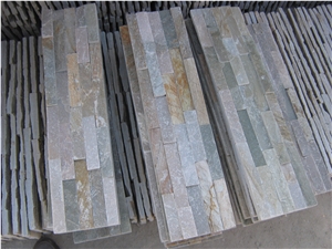 Slate Culture Stone Strips Wall Panel Cladding