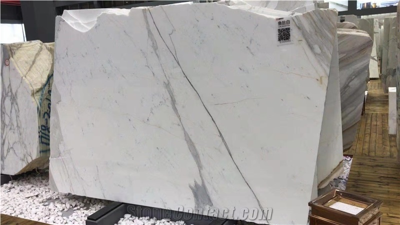 Blanco Satuario Marble Marmi Bianco Tipo White Stone Slab