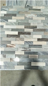 Blue Sands Wave Cultured Stone for Wall Corner