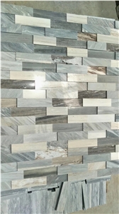 Blue Sands Wave Cultured Stone for Wall Corner