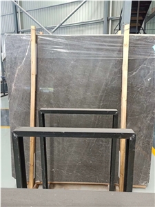 China New Clouds Gray Marble Slab Wall Caldding