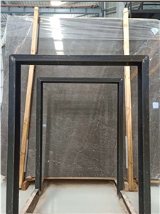 China New Clouds Gray Marble Slab Wall Caldding