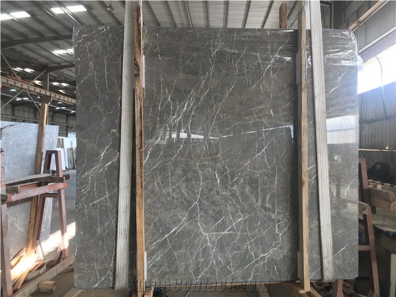 China Pascal Grey Marble Fior Di Pesco Emperador