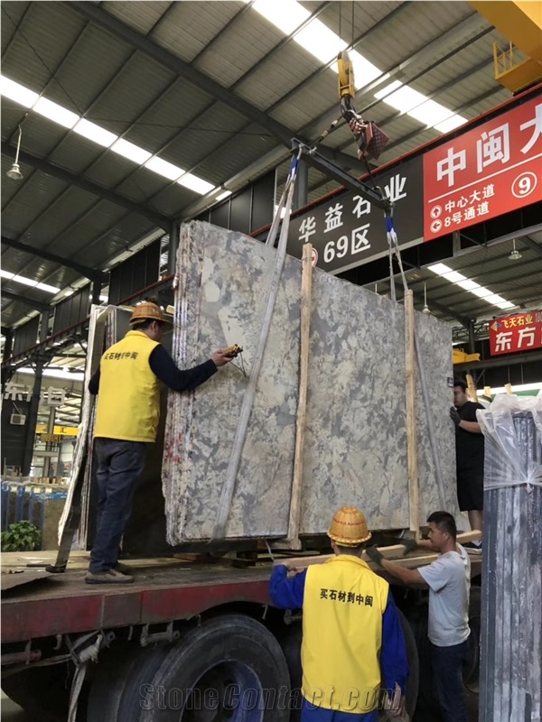 China Pascal Grey Marble Fior Di Pesco Emperador