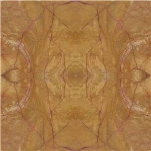 China Seattle Gold Marble Golden Stone Slab Tile