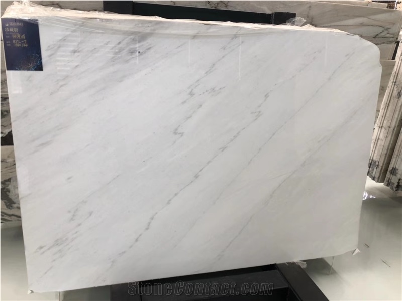 Colorado Lincoln White Colorado Yule Marble Slab