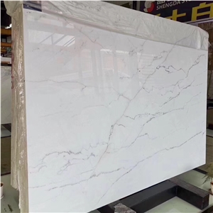 Colorado Lincoln White Colorado Yule Marble Slab