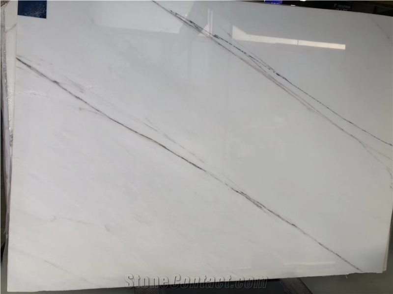 Colorado Lincoln White Colorado Yule Marble Slab